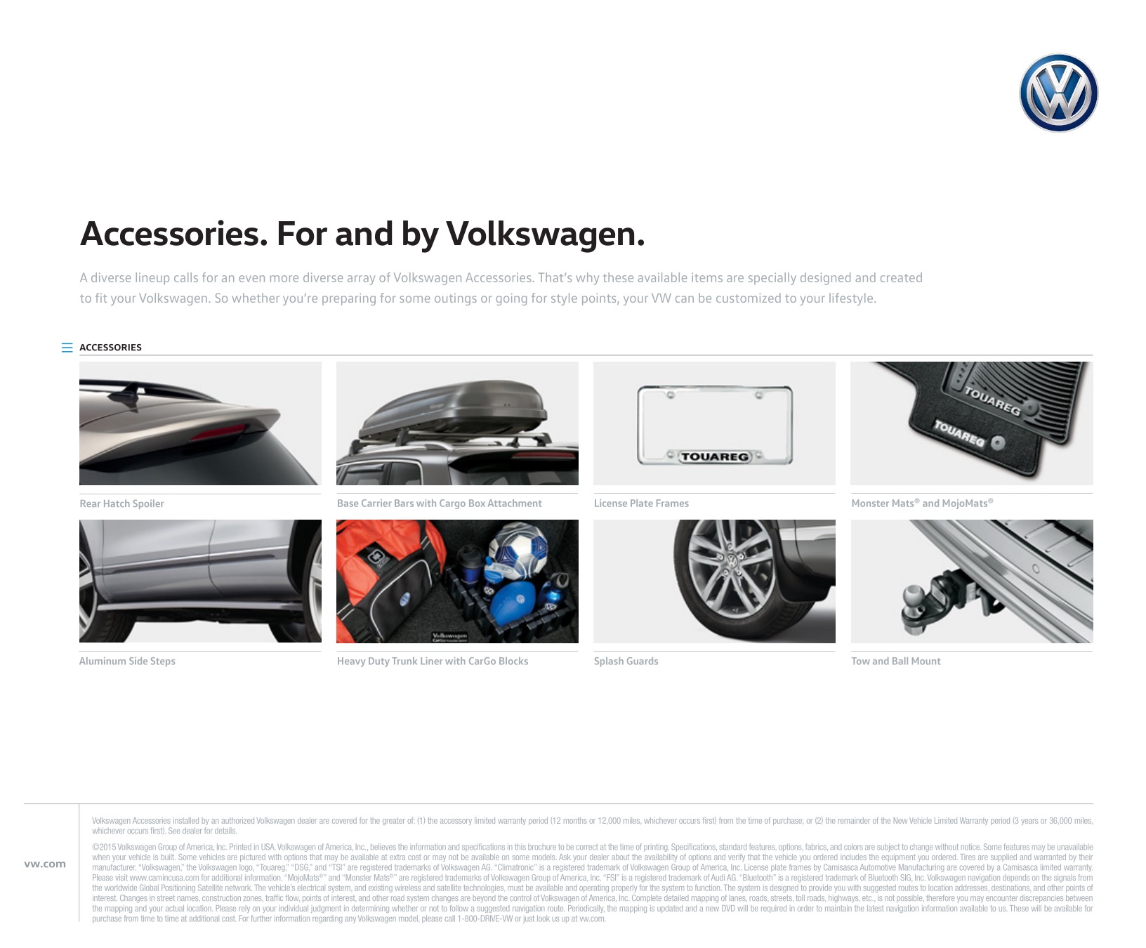 2016 VW Touareg Brochure Page 6